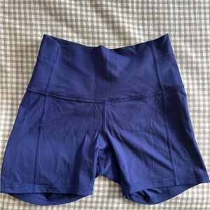 Lululemon Athletica Navy Bike Shorts